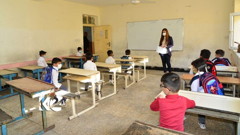 آغاز سال تحصیلی دانش‌آموزان اول و دوم ابتدایی در اقلیم کُردستان